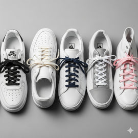 5 Lace Colors That Will Make Your White Sneakers Look Brand New