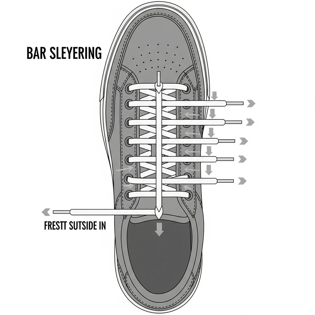 How to Bar Lace Your Sneakers: A Simple Step-by-Step Guide with Photos