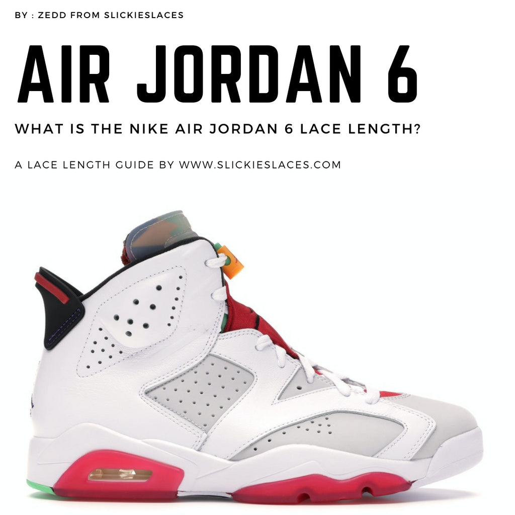 What is the NIKE Air Jordan 6 lace length? - Air Jordan 6 Replacement Laces AJ6