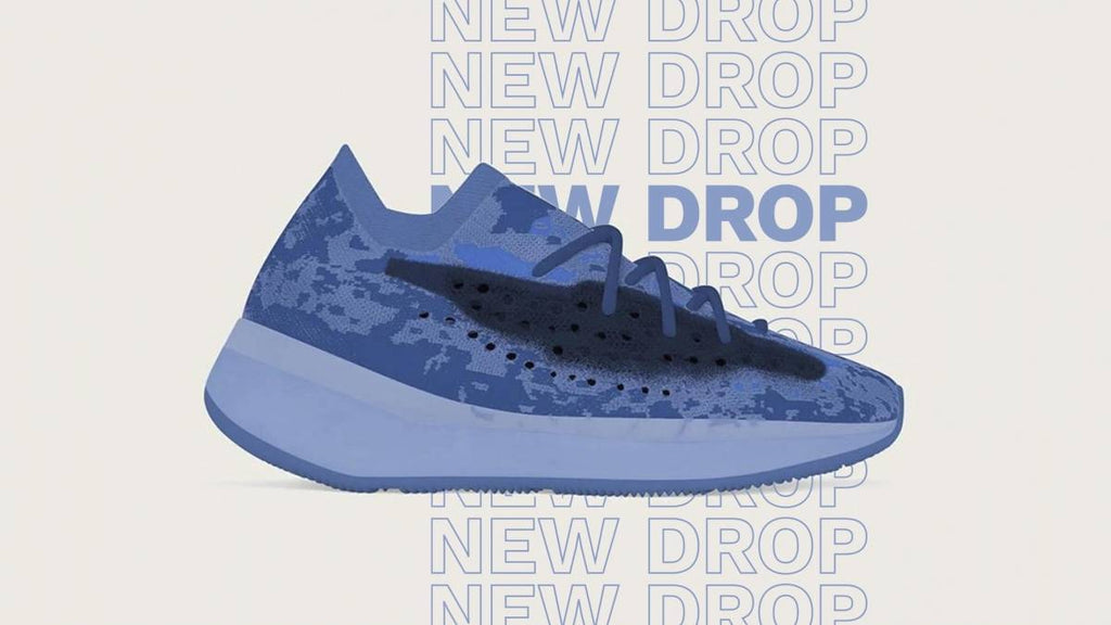 A new Yeezy Boost 380 preview in a bold blue color!