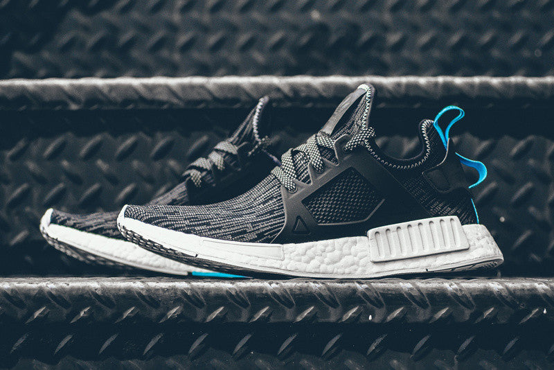 How To Lace Your Sneakers / Swap Your Shoe Laces : ADIDAS NMD XR1 Primeknit Core Black / Sky Blue