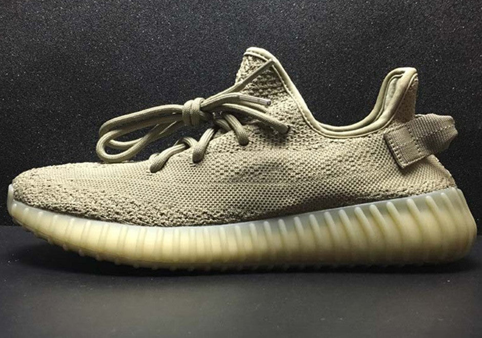 Sneak pics of the ADIDAS Yeezy Boost 350 V2 Dark Green