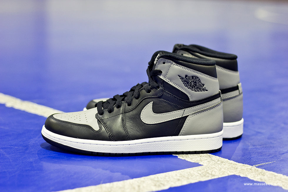 How To Lace Your Sneakers / Swap Your Shoe Laces : NIKE Air Jordan 1 Retro High OG "Shadow"