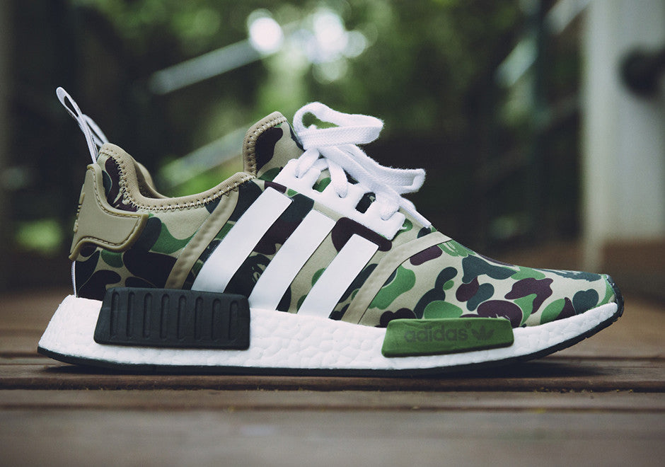 How To Lace Your Sneakers / Swap Your Shoe Laces : ADIDAS NMD R1 x BAPE