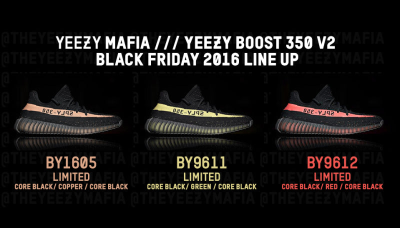 ADIDAS Yeezy Boost 350 V2 Black Friday Rumours