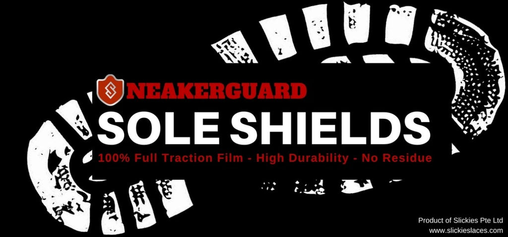 How to apply SNEAKERGUARD Sole Shields on sneakers?