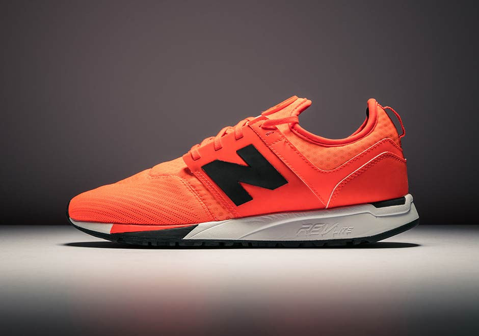 How To Lace Your Sneakers / Swap Your Shoe Laces : New Balance 247 Sport Orange
