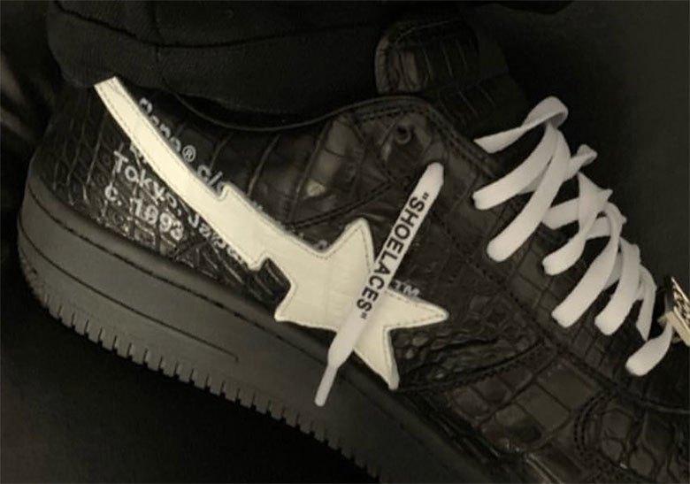 Off-white Bape Bapesta in the works?