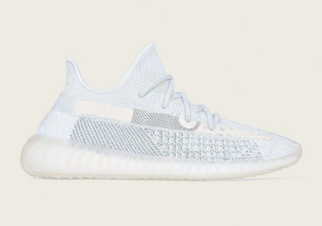 Official images of the Yeezy Boost 350 V2 "Cloud White"