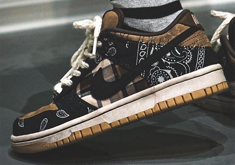 Travis Scott NIKE SB Dunk Low releasing on February 29th