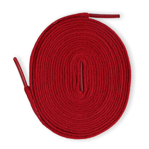 Jordan 1 Laces Basics Flat Thin - Varsity Red Laces