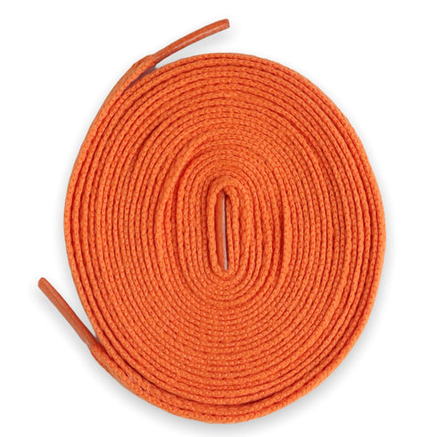 Jordan 1 Laces Basics Flat Thin - Shattered Backboard SBB Orange Laces