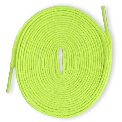 Jordan 1 Laces Basics Flat Thin - Yellow Volt Laces for Volt Gold AJ1 Air Jordan 1