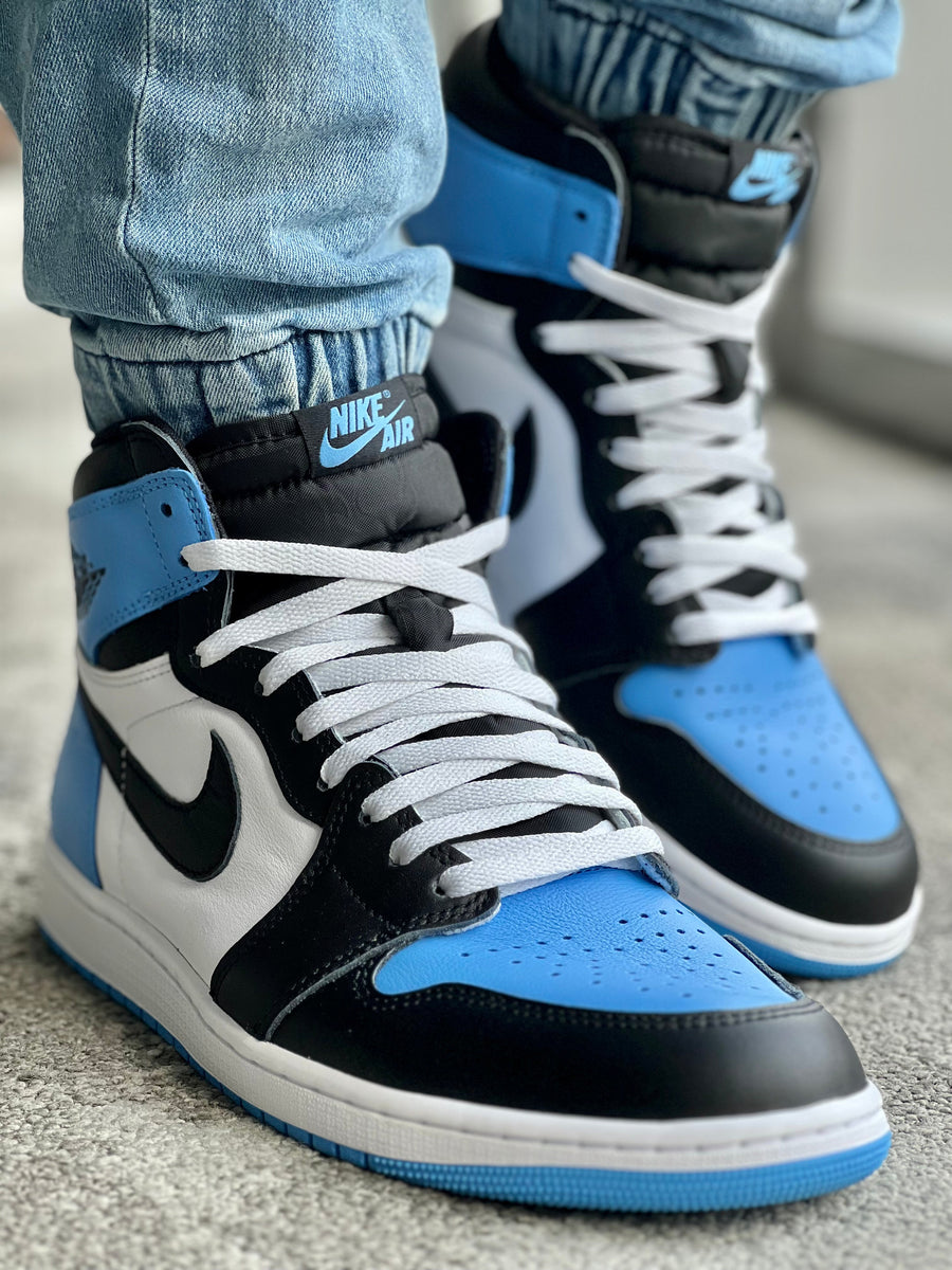 Jordan 1 Laces Basics Flat Thin White Laces