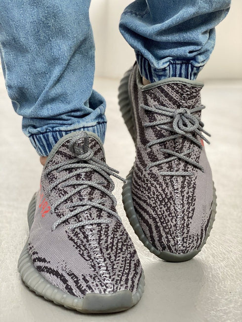 Yeezy Laces 3M Reflective Static Beluga Grey / Yeezy 380 Mist Rope Laces