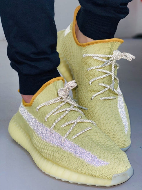 Yeezy Laces 3M Reflective Static Marsh Rope Laces for Yeezy Boost 350 V2 Marsh