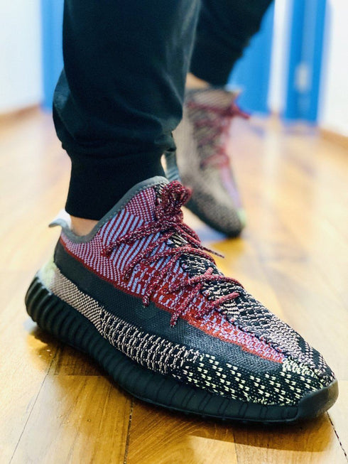Yeezy Laces 3M Reflective Rope Laces V2 - Yecheil Red Lacesfor Yeezy Boost 350 V2 Yecheil