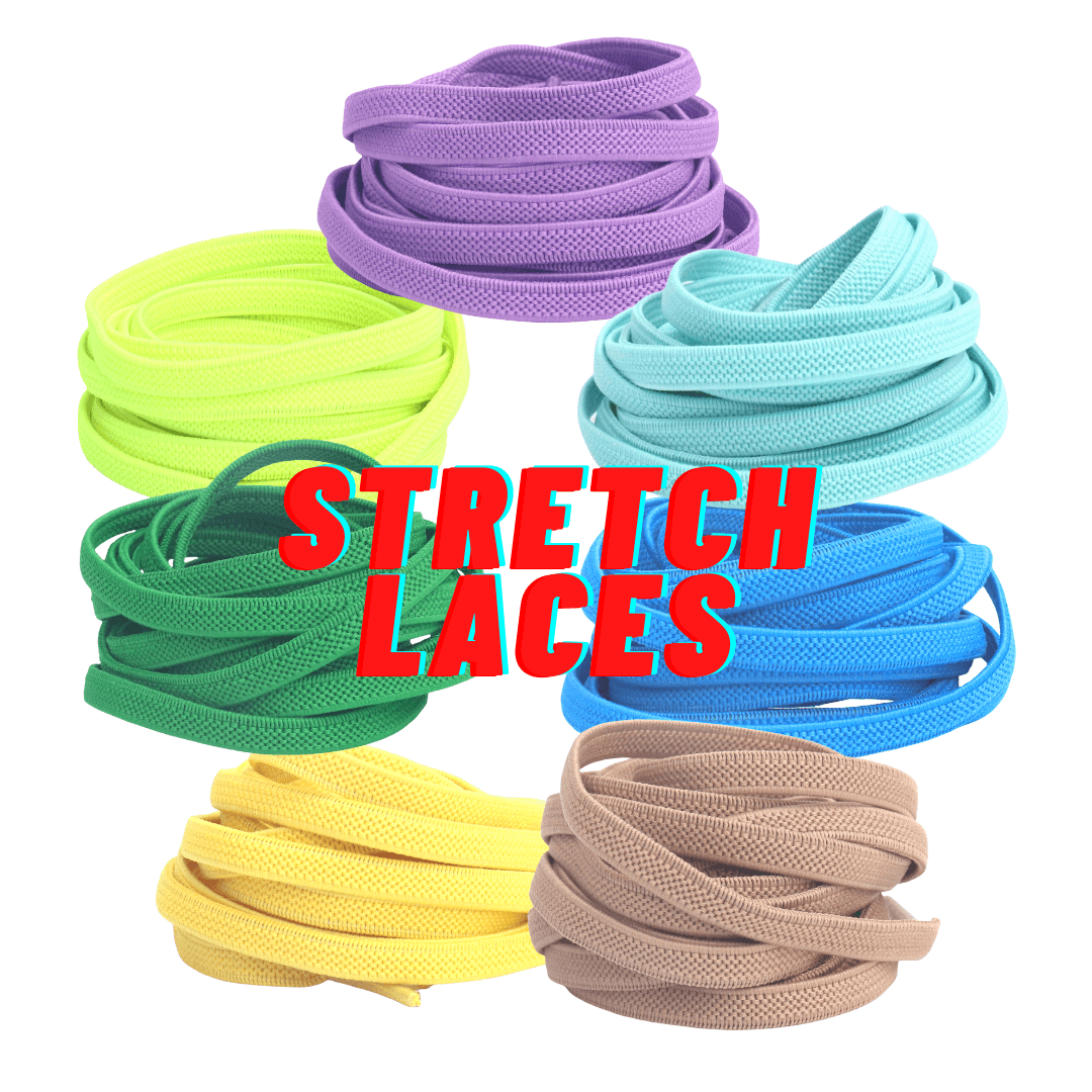 Elastic Shoe Laces - No Tie Shoe Lace - Stretchy Shoe Laces