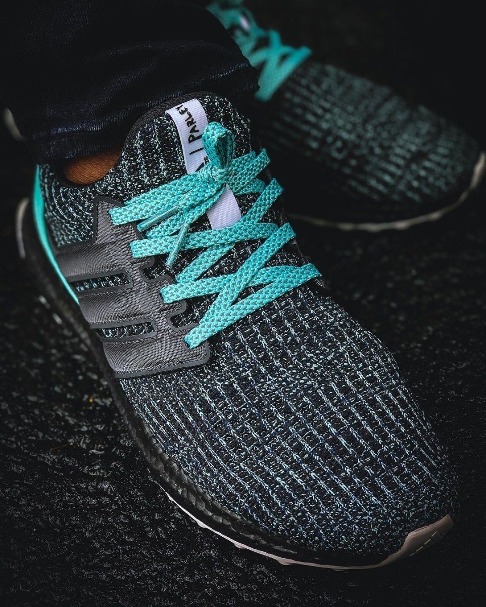 Ultra boost black green new arrivals