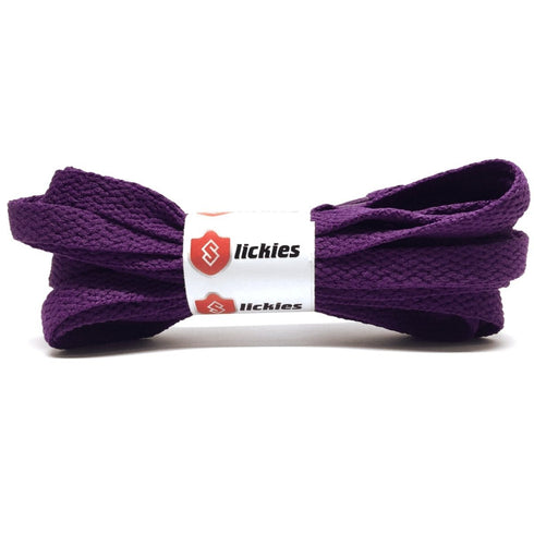 Jordan 1 Laces Basics Flat Thin - Court Purple Laces