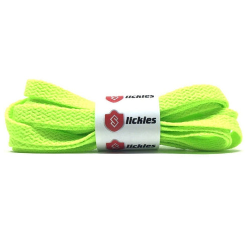 Jordan 1 Laces Basics Flat Thin - Neon Green Laces