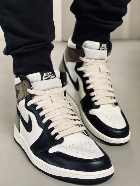 Jordan 1 Laces Basics Flat Thin - Vintage Cream Laces Jordan 1