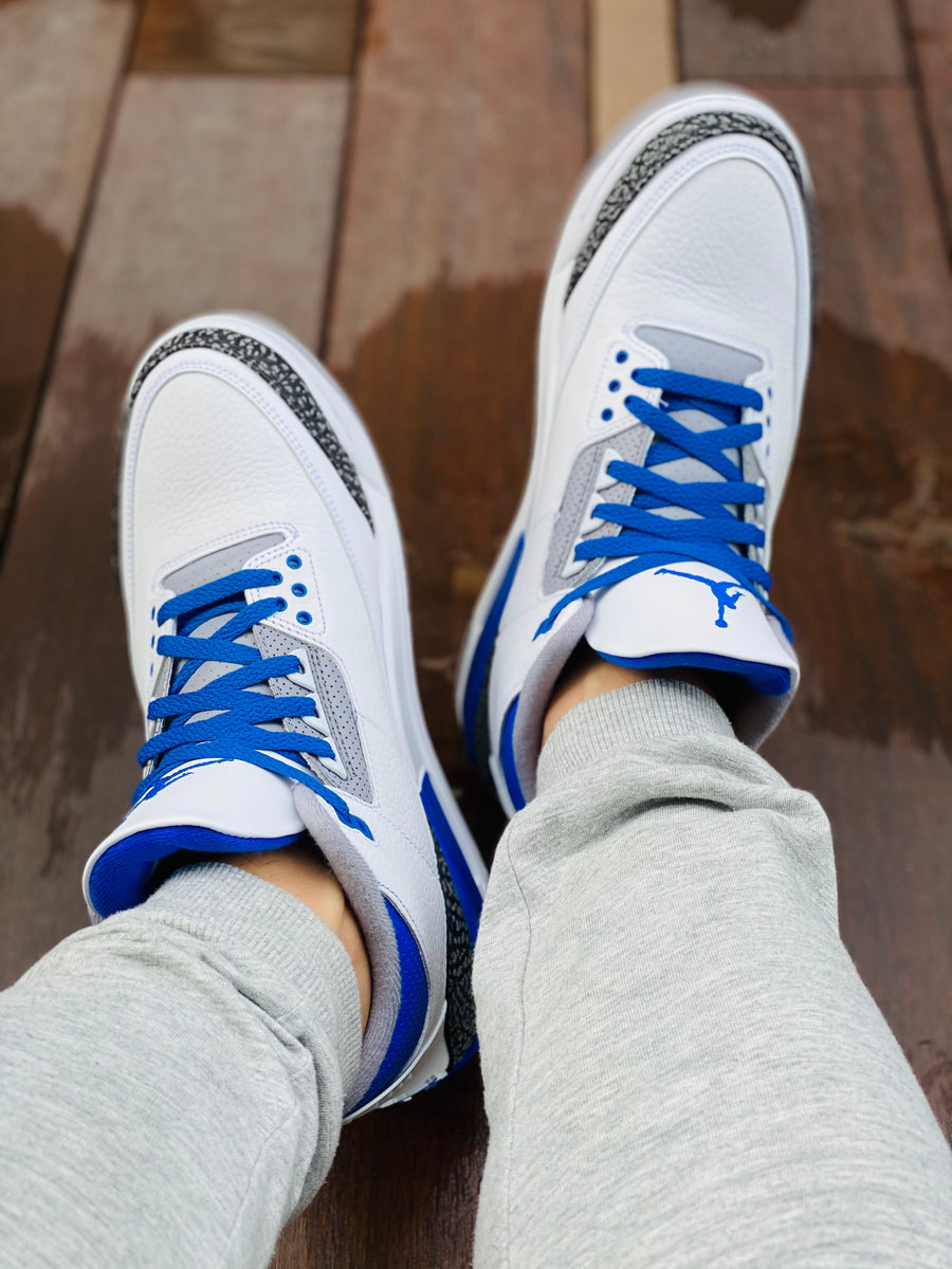 Jordan 1 Laces Basics Flat Thin - Hyper Royal Blue Laces â Slickies
