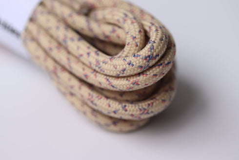 Yeezy Laces Multicolor Rope - Cream / Orange / Blue for Yeezy V2 MX Oat