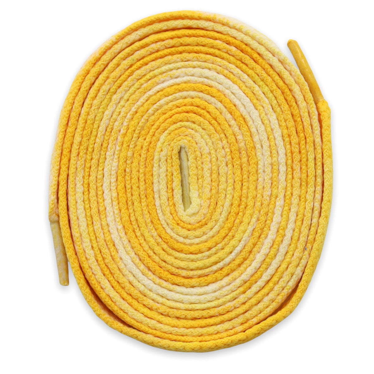 Yellow discount flat laces
