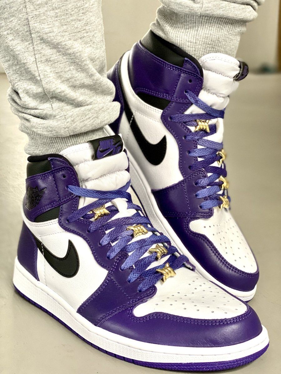 Air jordan 1 royal purple top