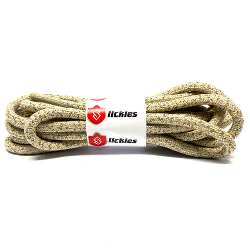 Yeezy Laces 3M Reflective Rope Laces V2 - Abez / Natural Brown Laces for Yeezy Boost 350 V2 Abez / Natural