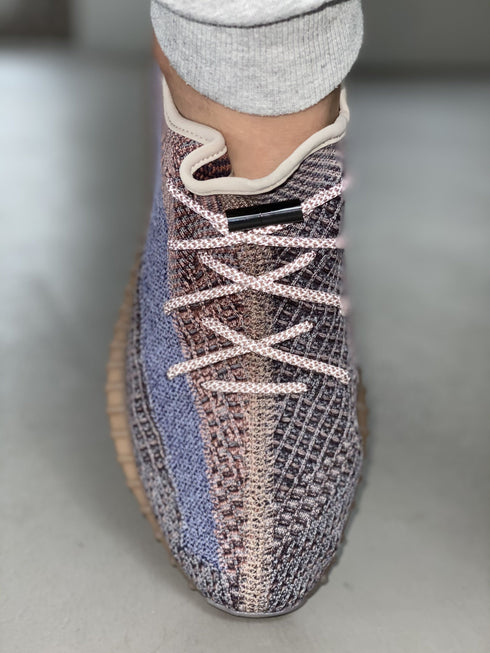 Yeezy Laces 3M Reflective Rope Laces V2 - Faded Brown Laces for Yeezy Boost 350 V2 Fade