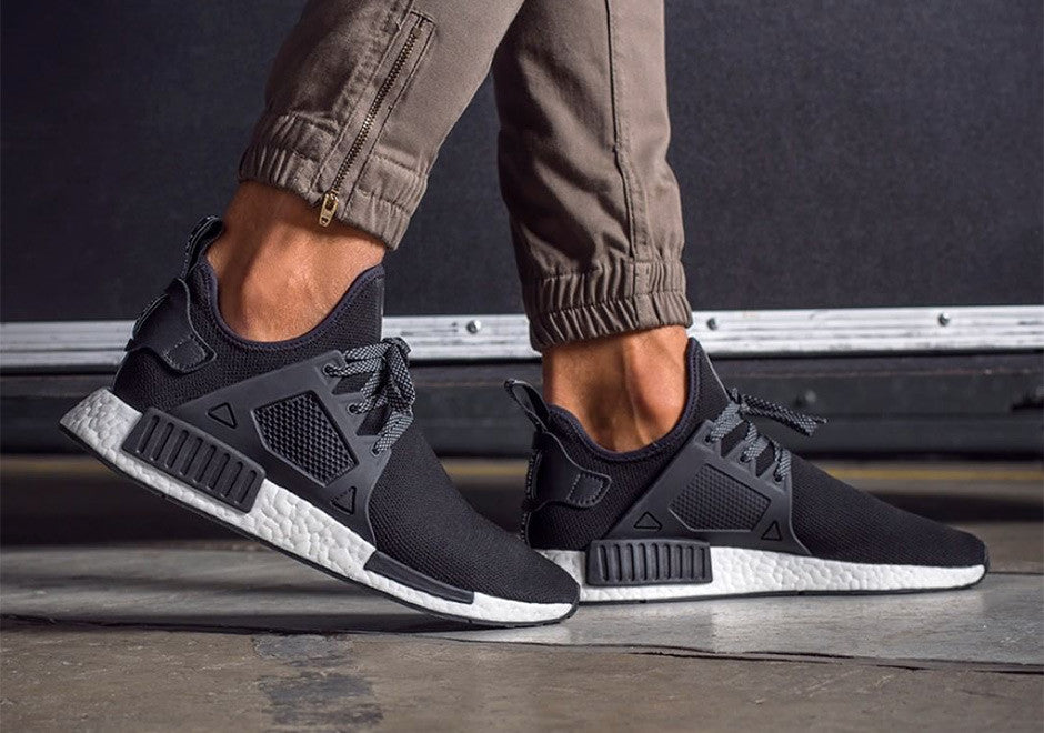 How To Lace Sneakers / Your Laces : ADIDAS NMD XR1 Blac – Slickies