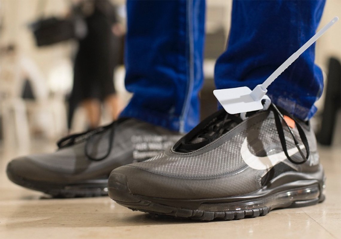 Off white x nike air max 97 black release date Clearance