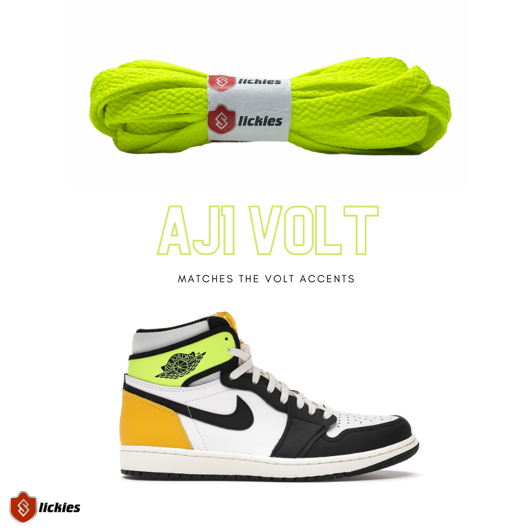 Where to buy shoe laces for the NIKE Air Jordan 1 Volt University