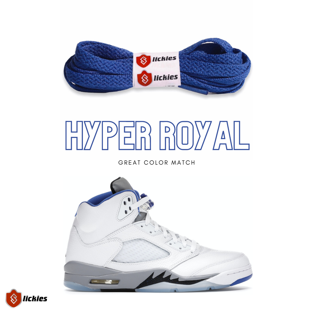 jordan 5 black laces