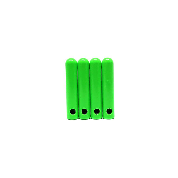 Metal Aglets Removable Tips - Neon Green – Slickies